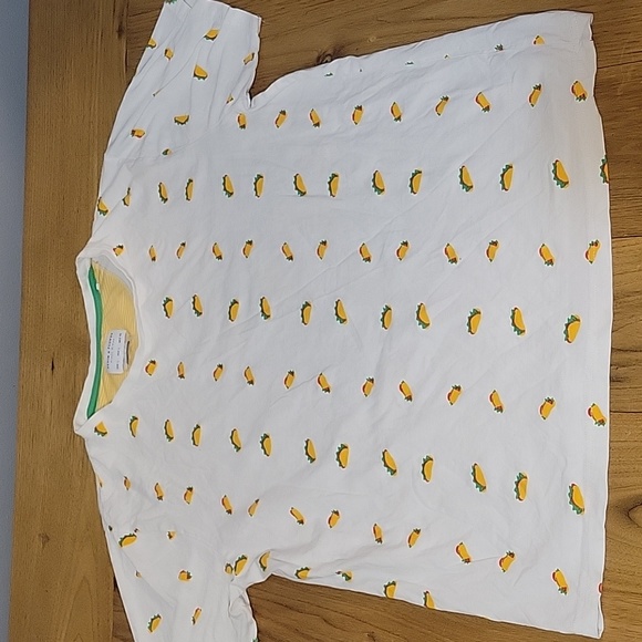 Denim & Flower L crewneck taco short sleeve t-shirt - Picture 1 of 5